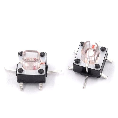 Interrupteurs tactiles 6x6x7 mm micro switch blanc microbouton pcb