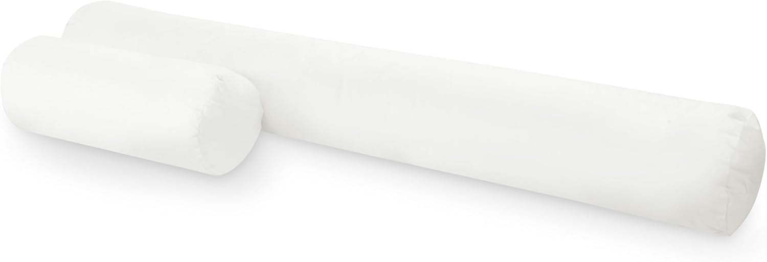 Jonk Volendam – Sluimerrollen Latex – Kissen für Erwachsene & Kinder – Nackenrolle, Seitenschläferkissen, Stillkissen, Knierolle Lagerungsrolle, Kuschelkissen mit Bezug – Kissen für Seitenschläfer
