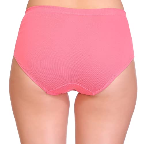 Image of SONA Women's Soft Cotton Inner Elastic Plain Daily Use Hipster Panties