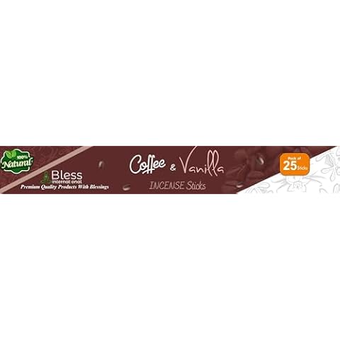 Bless International Coffee and Vanilla Incense Sticks Cover
