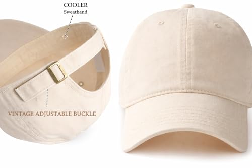 Image of NORTHWIND Unisex Head Cap for Men Summer Cotton Baseball Caps Adjustable Strap for All Sports Running Gym Casual Mens Hat Lightweight Best Mens Caps for Women Cap