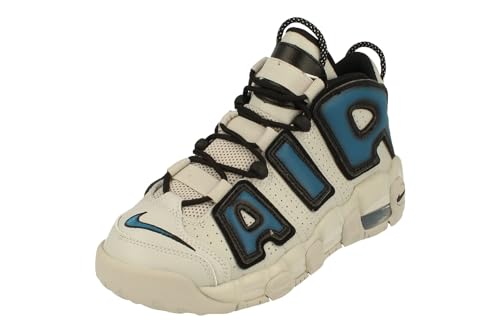 Nike Air More Uptempo GS Basketball Trainers FJ1387 Sneakers Schuhe (UK 5 US 5.5Y EU 38, Light Iron ore Industrial Blue 001)