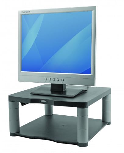 Soporte Elevador Monitor - Soporte Ajustable en Altura, Tipo Grafito, Material Duradero, diseño ergonómico Que Mejora la Postura y Ahorra Espacio.