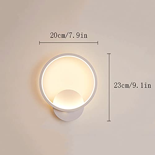 Luces de pared interiores LED modernas y apliques de pared de hierro para el pasillo 5