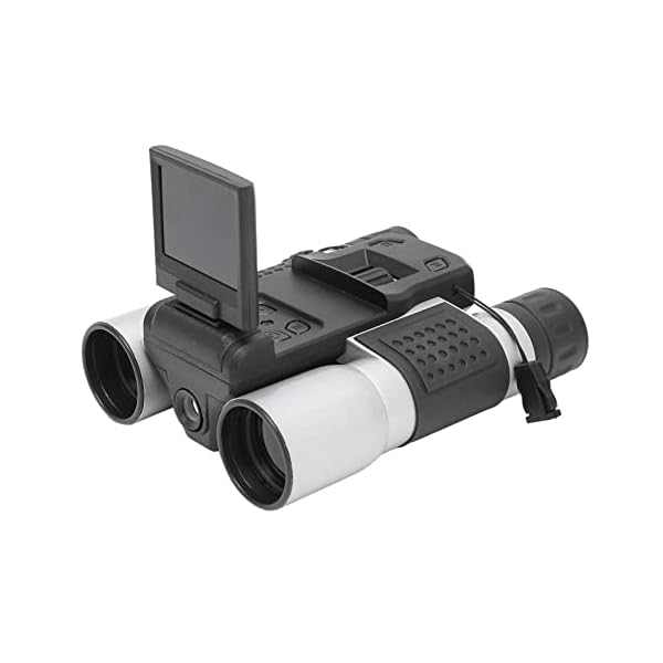 F.A.E.G. Kamera-Fernglas, 12 x 32 2-Zoll-LCD-Doppelfunktion 1980 x 1080 Digitalkamera-Teleskop verhindert Schlupf für… – Bild 5
