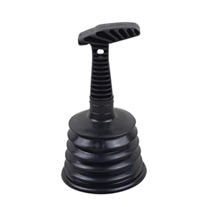 Meiliyizu Ergonomic Accordion-Style Drain Plunger