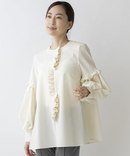 SONO] クラシック フリムキフリル チュニックブラウス
