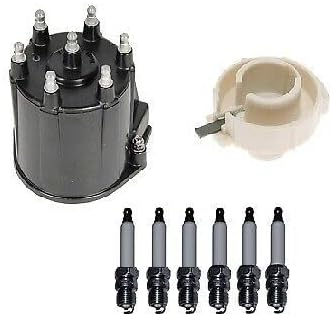 Replacement Distributor Rotor Cap and Spark Plugs .045" Kit For Astro Caprice S15 V6