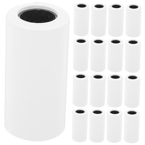 Papier pour imprimante de reçus Homoyoyo blanc thermique en lot de 80 rouleaux pour commerce