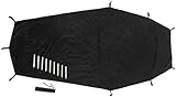 Snugpak Scorpion 2 Tent Footprint – Tailored Groundsheet Protector, Black - OS
