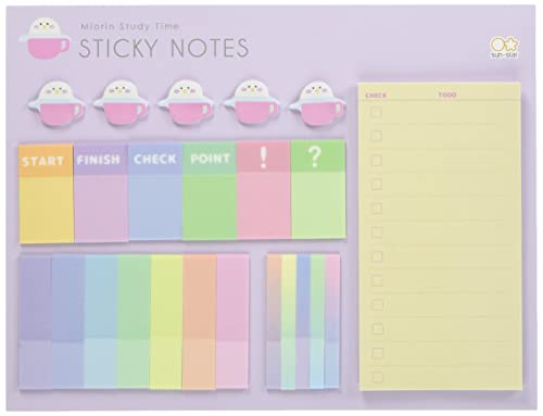 Notes adhésives Sun-Star S2834650 marque-page repositionnable pour réviser