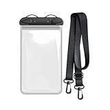 Blocage du sable : Avec sa structure robuste à double paroi sur les quatre côtés, ce sac étanche pour mobile éloigne le sable et l'humidité de votre appareil. Il préserve son état et son bon fonctionnement lors d'une utilisation en milieu aquatique ou sur la plage.
