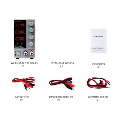 Alimentation CC variable contre les surcharges électriques de laboratoire 120V - 8