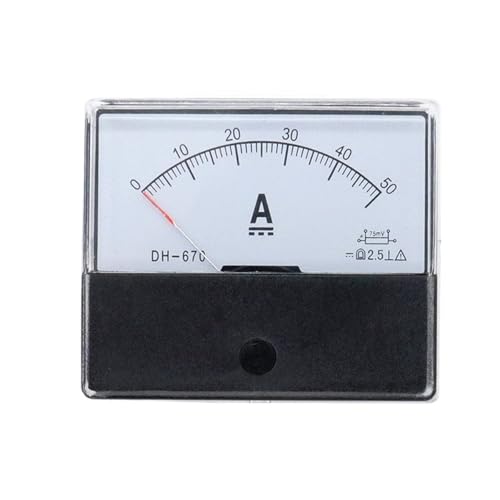 Ampèremètre analogique CC DH-670 1A pour tableau électrique de précision