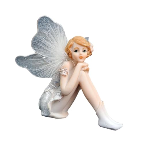 Statue de fée en résine RLKHXBS : une sculpture d'art raffinée pour sublimer votre bureau
