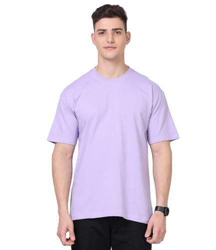 Image of Not Funny 280 GSM Pure Organic Cotton Oversized t Shirts for Men | Drop Shoulder Tshirt for Men & Boys (Available in Black, Blue, Beige,Orange & White)