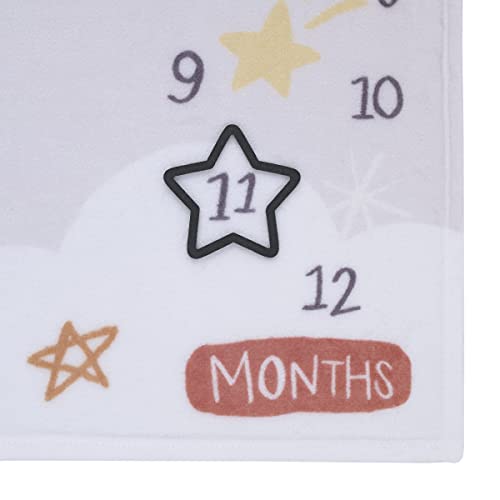 Image of Little Love by NoJo Milestone Baby Blanket Love You to the Moon & Back