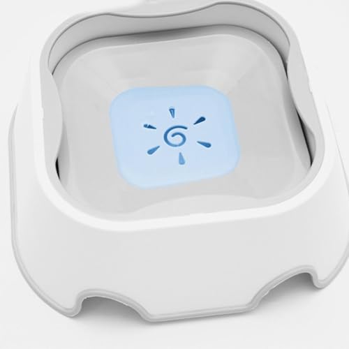 Fuente de agua para gatos con sistema anticaídas para conejos y perros 8