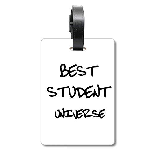 Étiquette de valise de voyage Best Student Universe pour éviter la perte de votre bagage