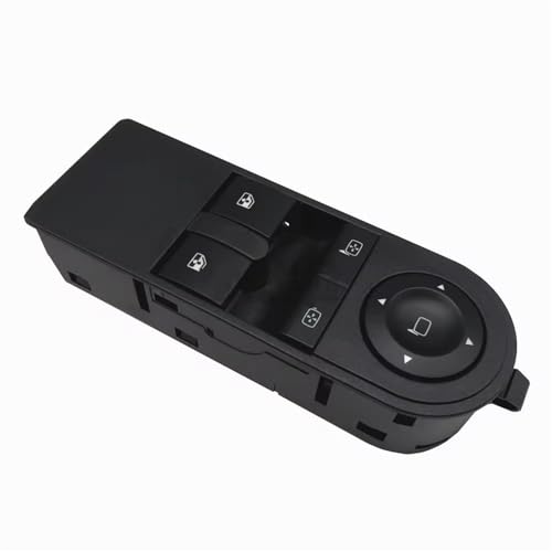 Bouton lève-vitre avant pour Opel Astra H 2004-2015 interrupteur noir compatible 13228879