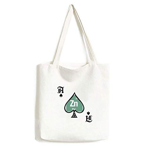 Sac à main en zinc Zn élément chimique mode minimaliste femme