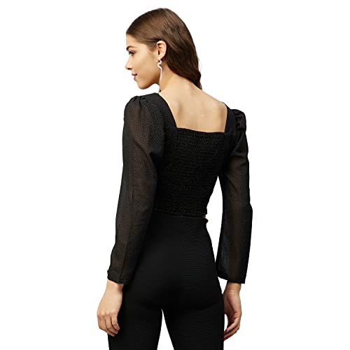Image of Carlton London Women's Polyester Regular Fit Blouse