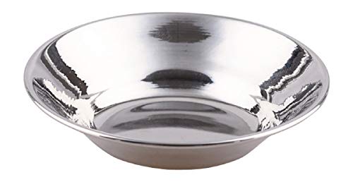 Ersatz Duftöl Schale Edelstahl Silber D 9 cm Cover