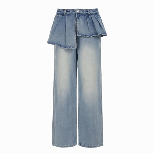 Jambe large et coupe ample pour ce pantalon ample effet jupe asymétrique - 6