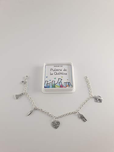 Desconocido Pulsera Plata Mujer química 20cm