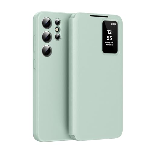 Étui de luxe pour Samsung S26 Ultra en cuir et silicone de haute qualité