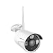 SMONET 1080P Outdoor Indoor Security Camera with 4mm Lens High Resolution IR Cut 65Ft Night Vision,3pcs Array LED Light and Bracket, No Power Adapter