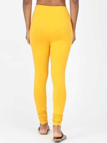 Image of Robinbosky Cotton Churidhar Leggings for Women - Stylish, Stretchable & Flattering Fit for All-Day Comfort