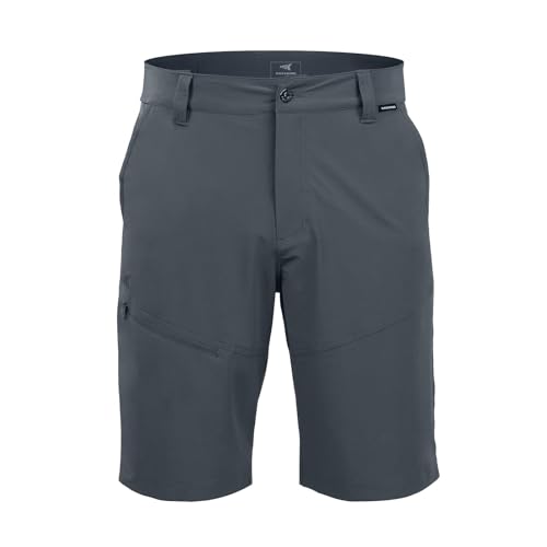 KastKing CoolCaster Men's Fishing Shorts, UPF 50+ Hiking Shorts, 10.5” and 7.5” Available, Water Repellent, 4-Way Stretch, Quick Dry, Shorts for Men