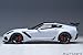 Autoart 2019 Chevrolet Corvette C7 ZR1 Ceramic Matrix Gray Metallic with Carbon Top 1/18 Model Car