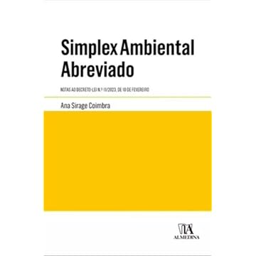 Capa do livro Simplex Ambiental Abreviado: Notas ao Decreto-lei N.º 11/2023, de 10 de Fevereiro