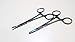 Set of 2 Multi Titanium Color Full Serrated Hemostat Forceps 5