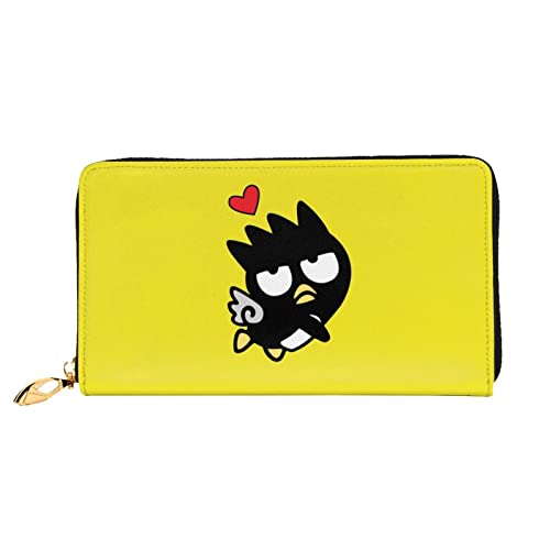 長財布 バッドばつ丸 のれん 本革 大容量 ファスナー 多機能 通学 通勤 軽量 携帯に便利である 男女通用金属ジッ