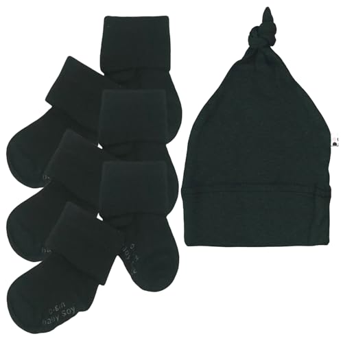 Image of Babysoy Eco Beanie and Socks Set
