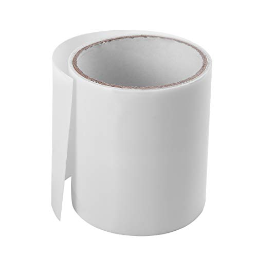 Ruban adhesif PVC blanc 20cm x 15m KLVN bande de reparation etanche pour fuite de canalisation