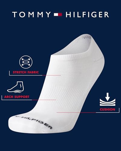 Tommy Hilfiger Men's Athletic Socks - Cushion No Show Socks (12 Pack)2