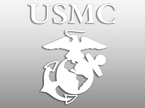 Autocollant USMC vinyle blanc résistant aux UV pour masquer les rayures