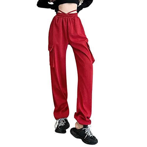 Jogging sportif polaire rouge idéal pour vos sorties running et moments cocooning
