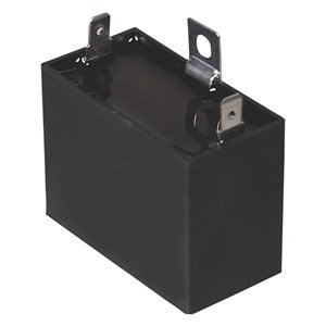 Motor Run Capacitor, 15 MFD, 2-1/4 in. H