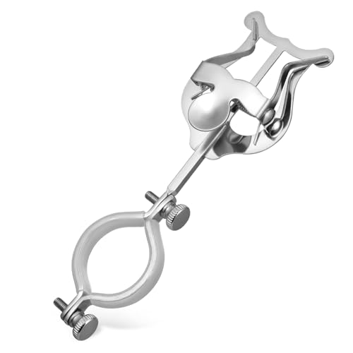 IMIKEYA Clarinet Lyre Holder Music Book Clip for Marching Band Sheet Music Clamp for Clarinet