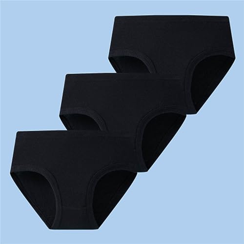 Generic Toddler Underwear Little Girl Cotton Knit Brief, Hipster, Teen Girls Seamless Pantie𝐬 Solid Color Pack of 33