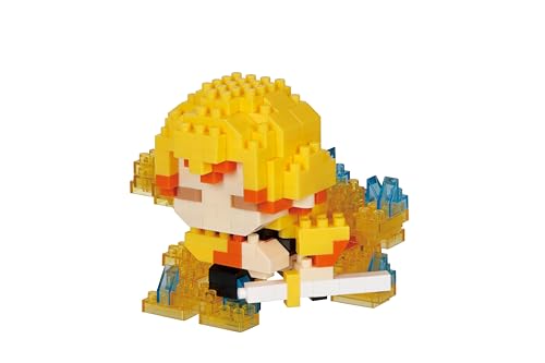 nanoblock Demon Slayer Zenitsu Agatsuma Model NBCC166 Building Blocks Puzzles For Adults And Kids | Plastic Model Kits With Mini Bricks Make Great Gifts For Boys Girls And Adults Age 12+ nanoblock Demon Slayer Zenitsu Agatsuma Model NBCC166 Building Blocks Puzzles For Adults And Kids | Plastic Model Kits With Mini Bricks Make Great Gifts For Boys Girls And Adults Age 12+