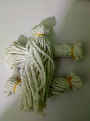 Vaibhav Cotton Wick (13 cm, White)