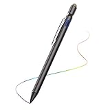Alta Sensibilidad: Disfrute de una experiencia suave y precisa siempre que escriba, pinte, tome notas o similares, que pueden detectar ligeros cambios en su presión. No se requiere Bluetooth. Admite 20 horas de reproducción cuando está completamente cargado en 100 minutos. Ahorro de energía inteligente, el lápiz se pondrá en espera automáticamente después de 5 minutos de inactividad.