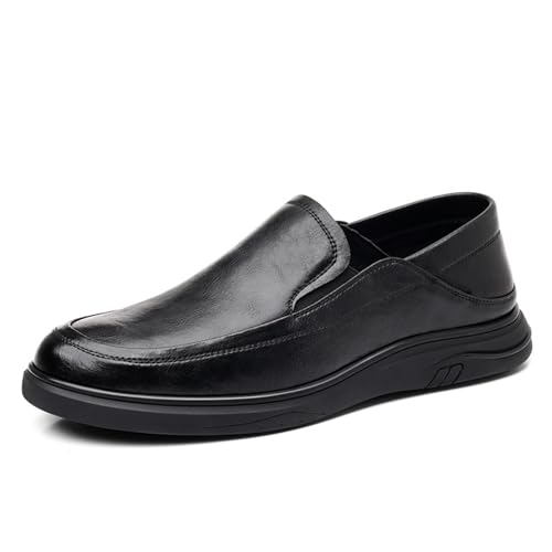 Men's Classic Slip-On Luxury Oxford Shoes Casual Work Office Comfortable Business Shoes for Dating Prom Work