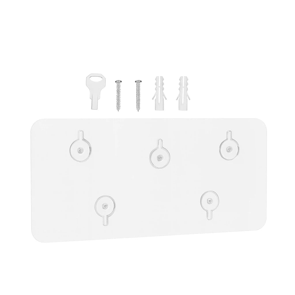 Photo 1 of Nail-Free Adhesive for 3-Chamber Wall Mounted Shampoo and Soap Dispenser, No-Drill Strong Mounting Glue